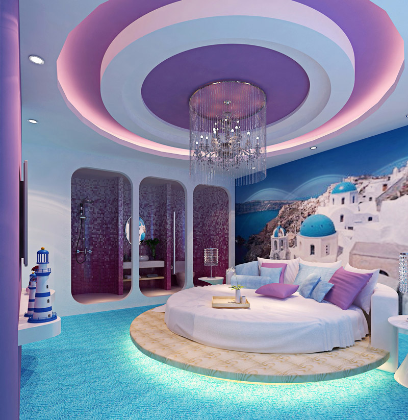 酒店客房色彩搭配